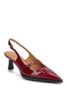 Pumps Shoes Sling Backs Heeled Slingbacks Red Billi Bi