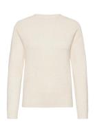 Vmdoffy Ls O-Neck Blouse Ga Noos Tops Knitwear Jumpers Cream Vero Moda
