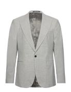 Slice Designers Blazers Single Breasted Blazers Grey Reiss