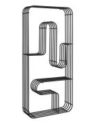 Curva Display Shelf Rectangular Home Furniture Shelves Black AYTM