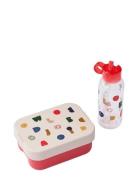 Chelsey Printed Lunchbox Set Home Meal Time Lunch Boxes Multi/patterne...