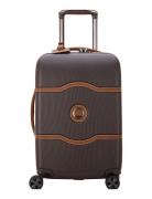 Châtelet 55 Carry-On Trolley Bags Suitcases Brown DELSEY PARIS