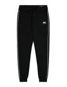 Track Jogger Small Logo Bottoms Sweatpants Black Alpha Industries