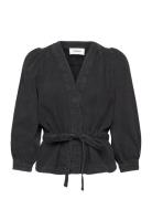 Top Mlavina Tops T-shirts & Tops Long-sleeved Black Ba&sh