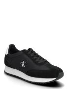 Runner Laceup Mg Nylon Mix Low-top Sneakers Black Calvin Klein