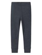 Nmnwax Wool Rib Legging Noos Bottoms Leggings Navy Name It