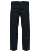 Slh196-Straight New Miles Flex Pant Noos Bottoms Trousers Chinos Navy ...