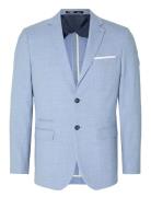 Slhslim-Oasis Linen Blz Noos Suits & Blazers Blazers Single Breasted B...