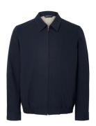 Slhwilson Shacket Tynd Jakke Navy Selected
