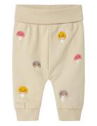 Nbflamella Sweat Pant Unb Bottoms Sweatpants Beige Name It