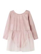 Nmfleonora Tulle Dress Dresses & Skirts Dresses Partydresses Pink Name...