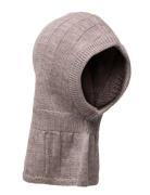 Merino Rib Knitted Balaclava Accessories Headwear Balaclava Grey Copen...
