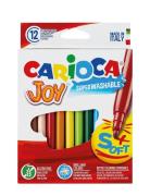 Carioca Fiberpennor 12 St Toys Creativity Drawing & Crafts Drawing Col...