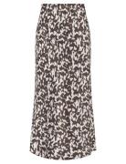 Onlchigo Ankel Satin Skirt Wvn Skirts Maxi Skirts Khaki Green ONLY