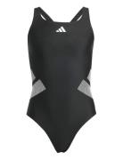 Bb Cbck Suit Y Badedragt Badetøj Black Adidas Sportswear