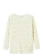 Nmfwang Wool Needle Ls Top Noos Tops T-shirts Long-sleeved T-Skjorte C...