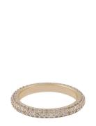 Liz Crystal Ring Ring Smykker Gold SNÖ Of Sweden
