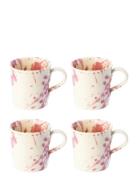 Splash Breakfast Cup Home Tableware Cups & Mugs Coffee Cups Pink Famil...