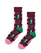 Virgo Sock Lingerie Socks Regular Socks Burgundy Happy Socks