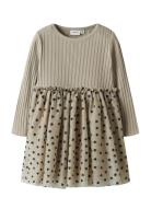 Nmfnea Ls Tulle Dress Dresses & Skirts Dresses Casual Dresses Long-sle...