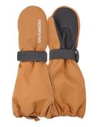 Biggles Mitten 7 Accessories Gloves & Mittens Mittens Brown Didriksons