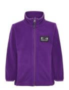 Muskot Kds Jacket Outerwear Fleece Outerwear Fleece Jackets Purple Did...