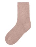 Nkfwaksi Wo/Bl Terry Sock Socks & Tights Socks Pink Name It