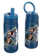 Lunch T-Rex Blå Drikkedunk 500 Ml Home Meal Time Blue T-Rex