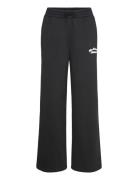 Linear Heritage Fleece Wide Leg Pant Sport Sweatpants Black New Balanc...