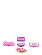 Barbie Retro 5 Pck Sko Accessories Pink Crocs