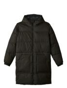Nlfmyis03 Long Jacket Fo Foret Jakke Black LMTD