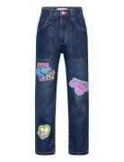 Denim Trousers Bottoms Jeans Regular Jeans Blue Billieblush