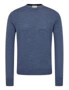 Bs Jupiter Regular Fit Knitwear Tops Knitwear Round Necks Blue Bruun &...