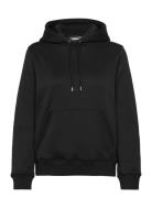 W Alpha Hood Tops Sweatshirts & Hoodies Hoodies Black J. Lindeberg