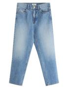 Trousers Denim Wilmer Tapered Bottoms Jeans Loose Jeans Blue Lindex
