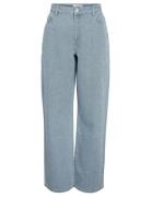 Nmjannel Hw Loose Jeans Fo088Lb Noos Bottoms Jeans Wide Blue NOISY MAY