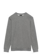 Maharry Crew Tops Sweatshirts & Hoodies Sweatshirts Grey Matinique