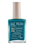 Nail Polish 16 - Petrol Neglelak Makeup Blue Ecooking