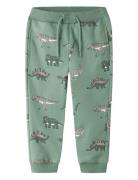 Nmmnenean Swe Pant Bru Pb Bottoms Sweatpants Green Name It