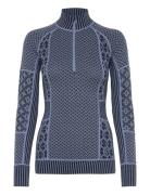 Smekker H/Z Sport Base Layer Tops Blue Kari Traa