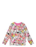 Klassträff Tröja Tops T-shirts Long-sleeved T-Skjorte Pink MUMIN