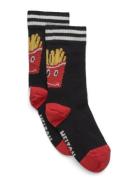 French Fries Socks Socks & Tights Socks Black Melton