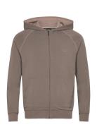 Mix&Match Jacket H Tops Sweatshirts & Hoodies Hoodies Brown BOSS