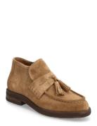 Boots Shoes Flat Loafers Beige Billi Bi