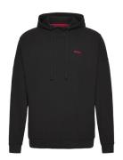 Austin Hoodie Designers Sweatshirts & Hoodies Hoodies Black HUGO