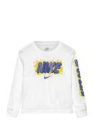 Ls-L/S Tee Tops T-shirts Long-sleeved T-Skjorte Multi/patterned Nike