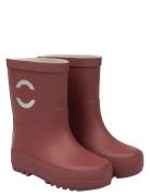 Wellies - Solid Shoes Rubberboots High Rubberboots Burgundy Mikk-line