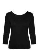 Frdotta Tee 1 Tops T-shirts & Tops Long-sleeved Black Fransa
