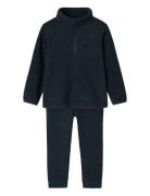 Nmnspektra Fleece Set Fo Outerwear Fleece Outerwear Fleece Suits Navy ...