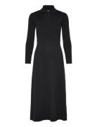 Tyne Dress Knælang Kjole Black Jumperfabriken